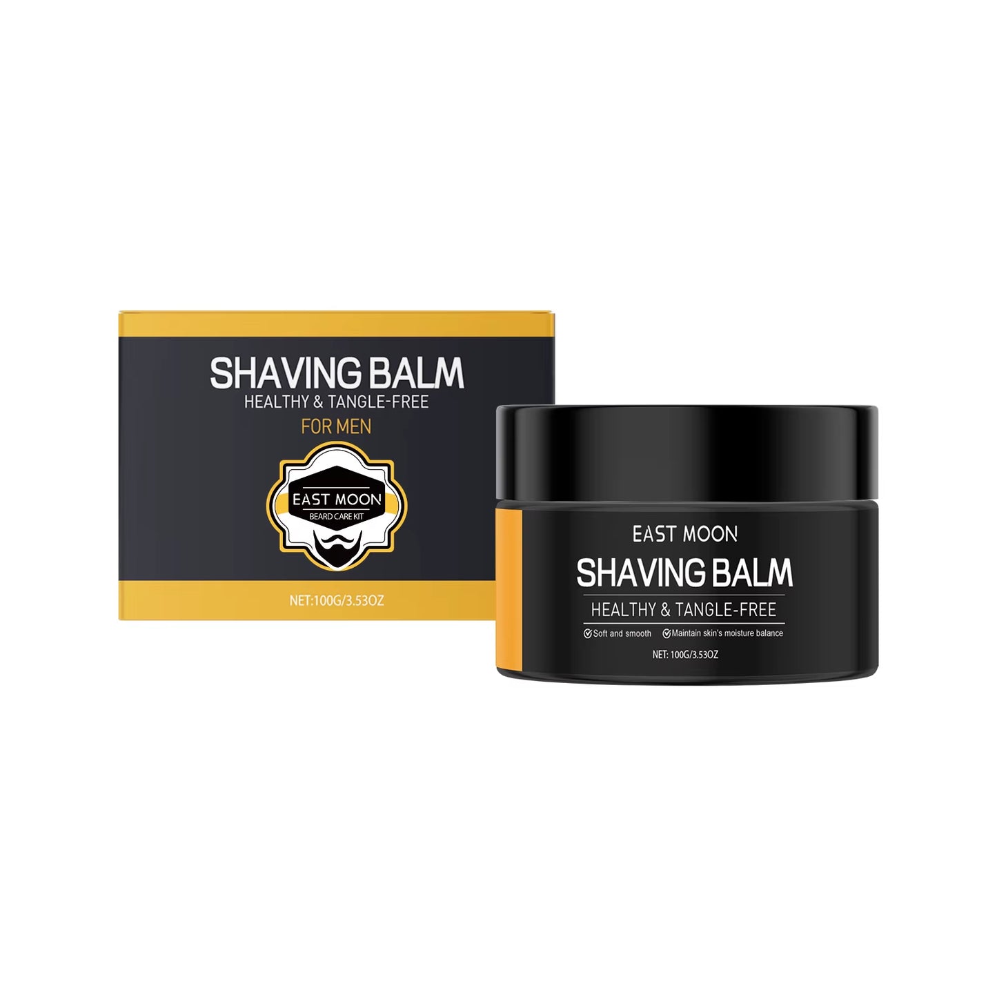 Beard Care Series Deep Moisturizing Improving Damaged Reduce Frizz Prevent Dry Promote Gentle Grooming for Men Beard Growth Kit