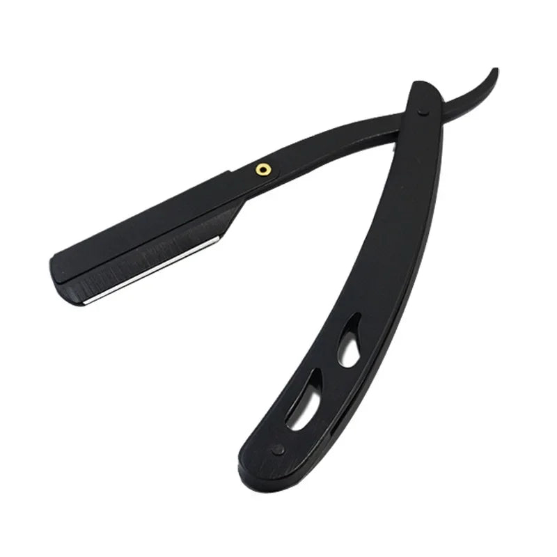 1Pc Straight Razor Edge Stainless Steel Sharp Barber Razor Professional Manual Shaver Shaving Beard Cutter Shaving Tools for Men