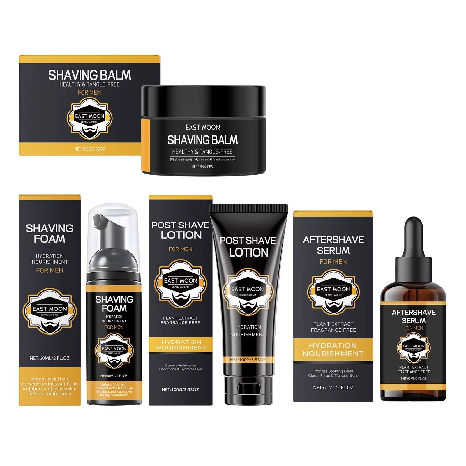Beard Care Series Deep Moisturizing (All included)
