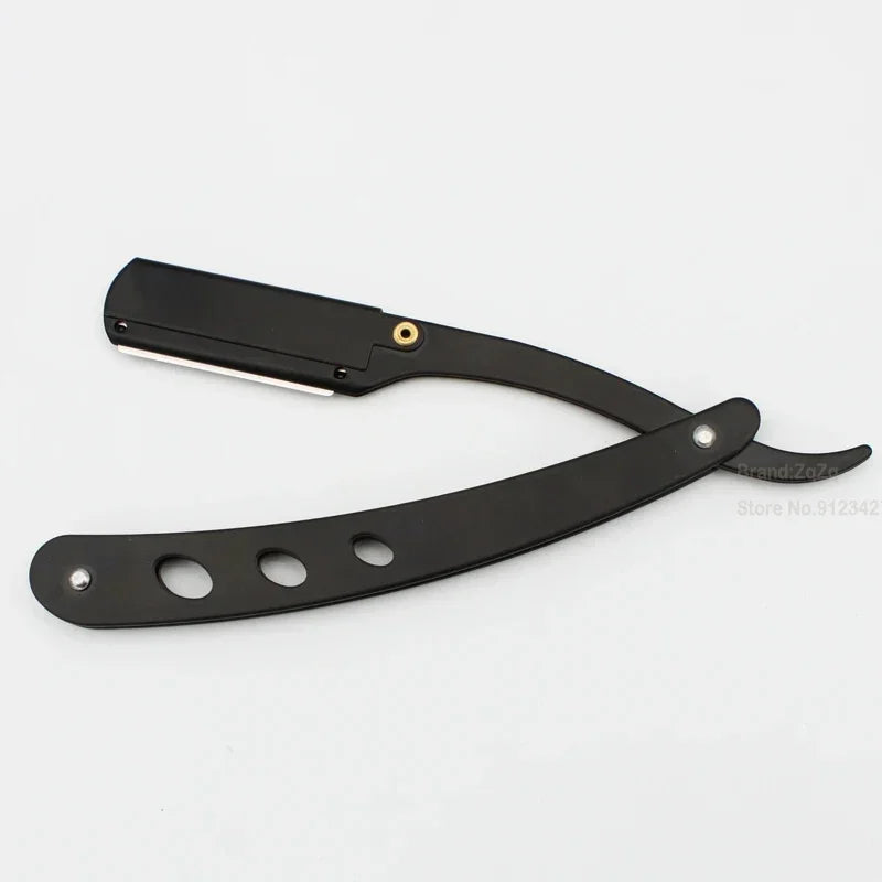 10 Shaving Blades or Straight Edge Razor Haircut Beard Eyebrow Shaving Tool Manual Depilation Razor Hairdresser Trimming